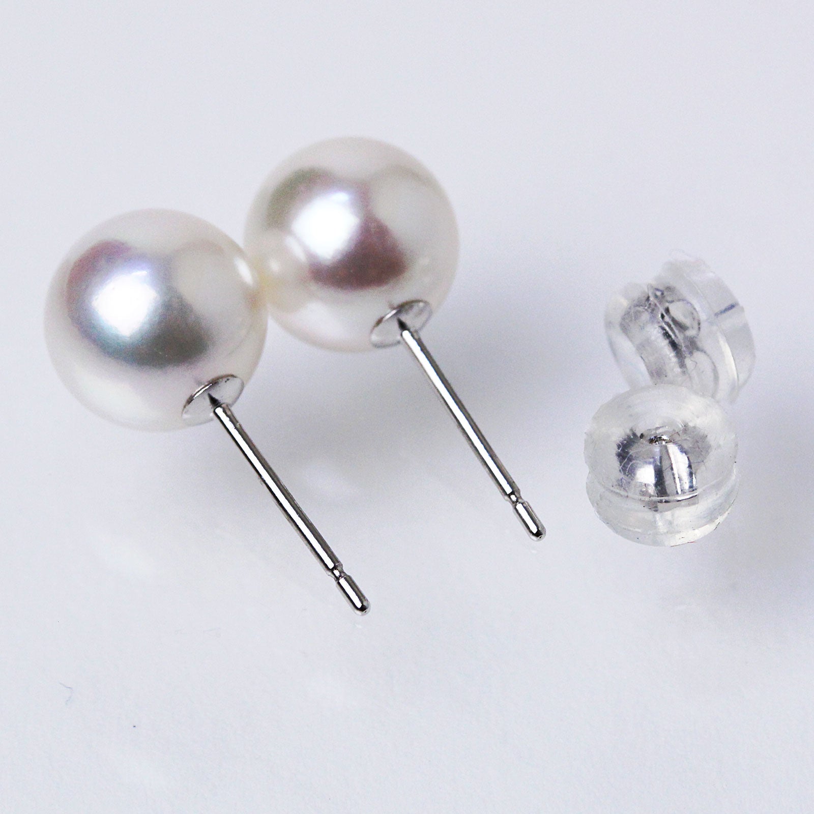 パールピアス スタンダード 選べる3サイズ 5.5mm 7.5mm 8.5mm 直結スタッドタイプ ノングレード