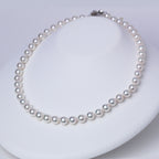 アジャスター2WAYパールネックレス ピンク 良質真珠 準花珠 真珠総合研究所