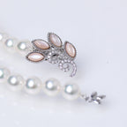 アジャスター2WAYパールネックレス ピンク 良質真珠 準花珠 真珠総合研究所