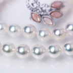 アジャスター2WAYパールネックレス ピンク 良質真珠 準花珠 真珠総合研究所