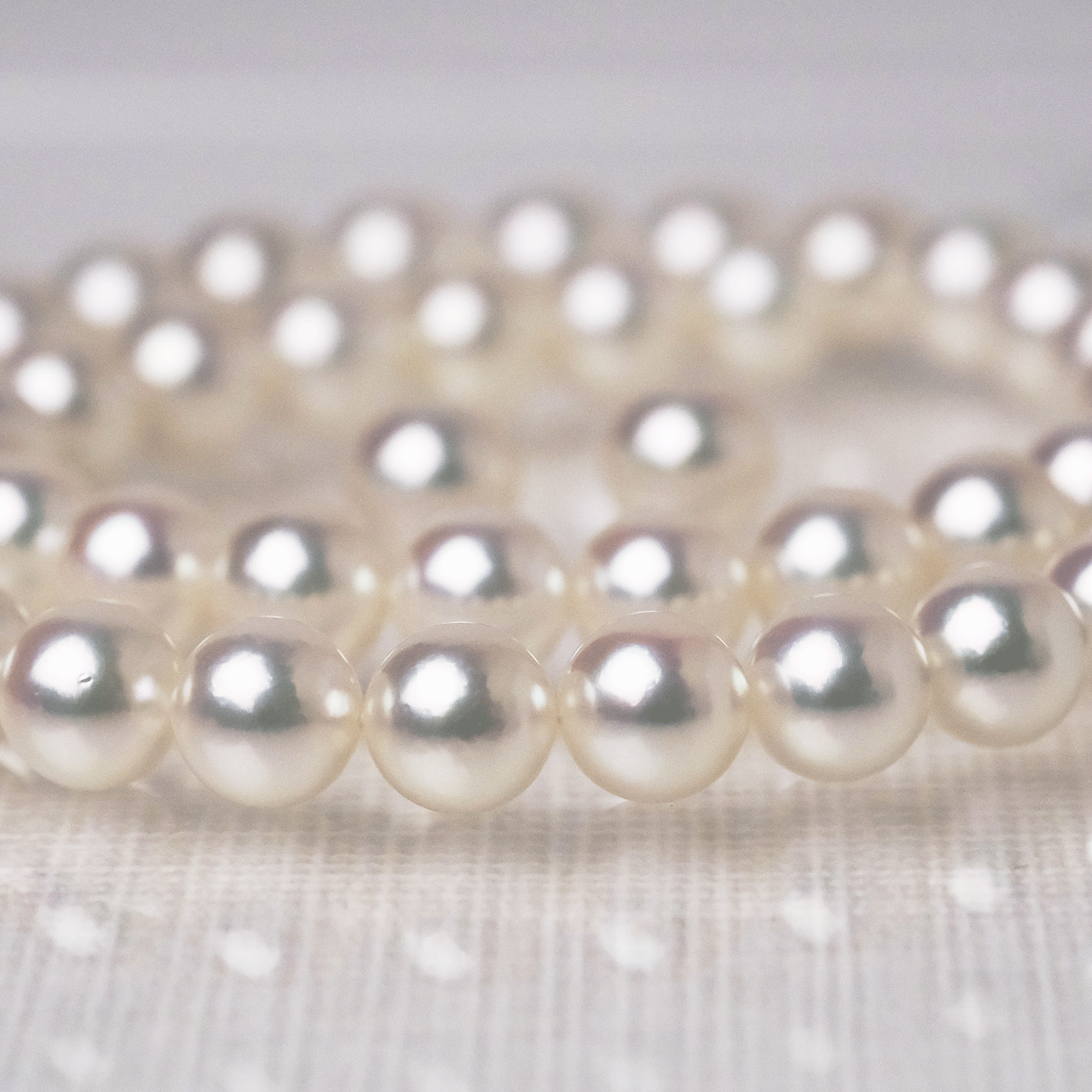 オーロラロゼ パールネックレスセット 無調色