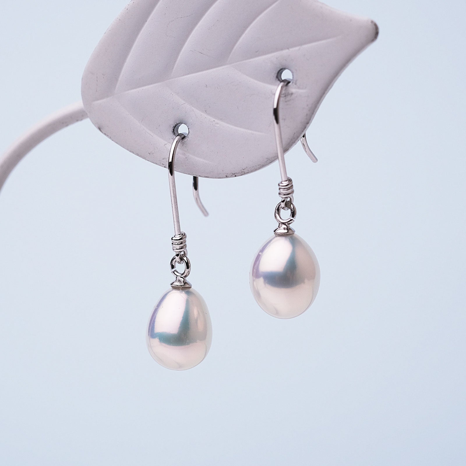 ドロップパールピアス K14WG 淡水真珠 5mm バロック – Uwajima Inoue Pearl