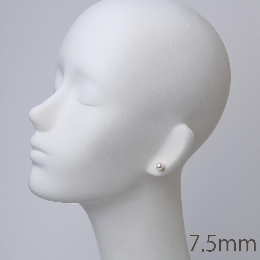 パールピアス スタンダード 選べる3サイズ 5.5mm 7.5mm 8.5mm 直結スタッドタイプ ノングレード