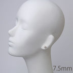 パールピアス スタンダード 選べる3サイズ 5.5mm 7.5mm 8.5mm 直結スタッドタイプ ノングレード