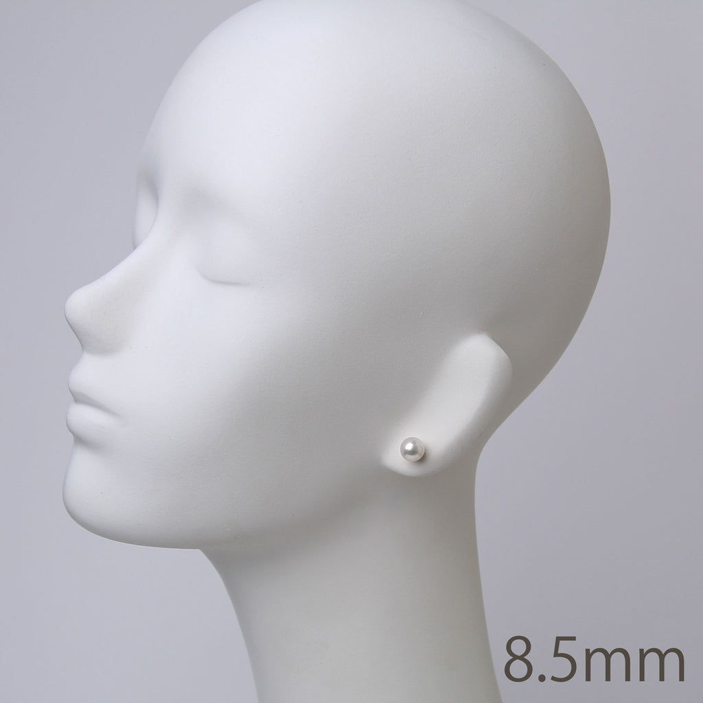 パールピアス スタンダード 選べる3サイズ 5.5mm 7.5mm 8.5mm 直結スタッドタイプ ノングレード