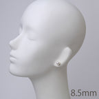 パールピアス スタンダード 選べる3サイズ 5.5mm 7.5mm 8.5mm 直結スタッドタイプ ノングレード