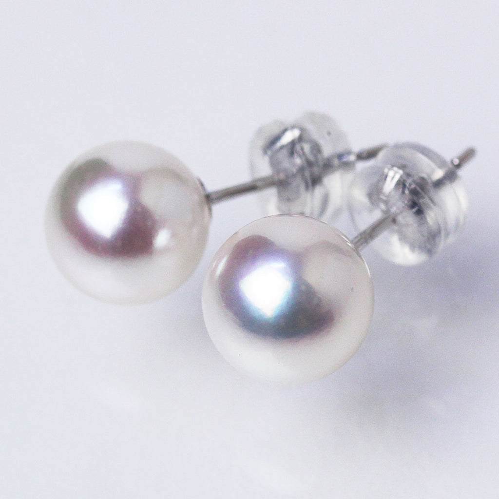 パールピアス スタンダード 選べる3サイズ 5.5mm 7.5mm 8.5mm 直結スタッドタイプ ノングレード