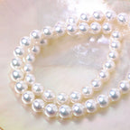 オーロラ天女 パールネックレスセット 無調色